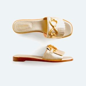 Kate Spade Leather Slide Sandals size 8